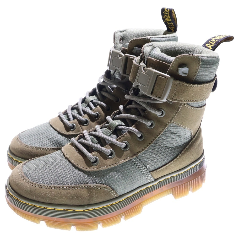 Dr.Martens(ドクターマーチン) TRACT COMBS TECH トラクトコンバステック スウェード切替 ハイカットブーツ カーキ 24408272 レディース