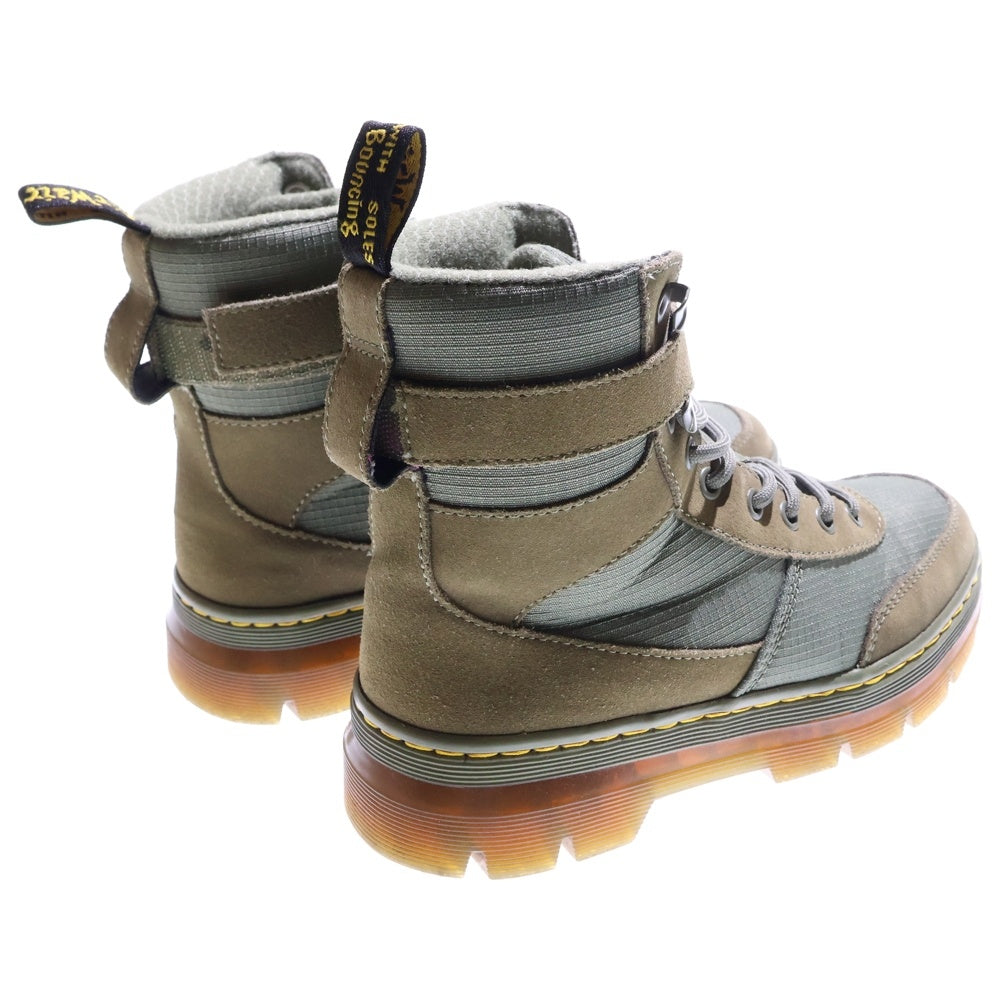 Dr.Martens(ドクターマーチン) TRACT COMBS TECH トラクトコンバステック スウェード切替 ハイカットブーツ カーキ 24408272 レディース