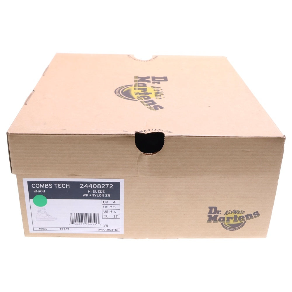 Dr.Martens(ドクターマーチン) TRACT COMBS TECH トラクトコンバステック スウェード切替 ハイカットブーツ カーキ 24408272 レディース