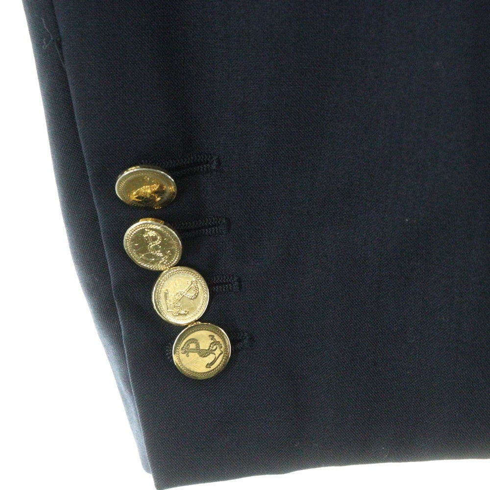 THOM BROWNE(トムブラウン) ゴールドボタン ノッチドラペル 3B テーラードジャケット ネイビー MJC001A-00889415