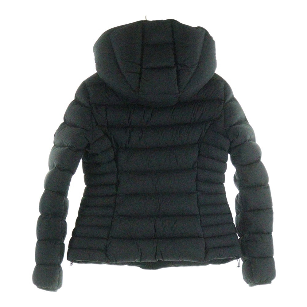 MONCLER(モンクレール) 15AW HERBE エルブ ジップアップ ナイロン フーデッド ダウンジャケット レディース ブラック G20931A00023 53132