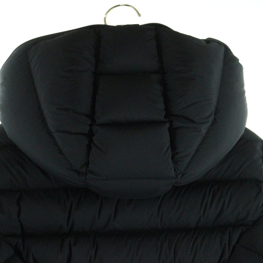 MONCLER(モンクレール) 15AW HERBE エルブ ジップアップ ナイロン フーデッド ダウンジャケット レディース ブラック G20931A00023 53132
