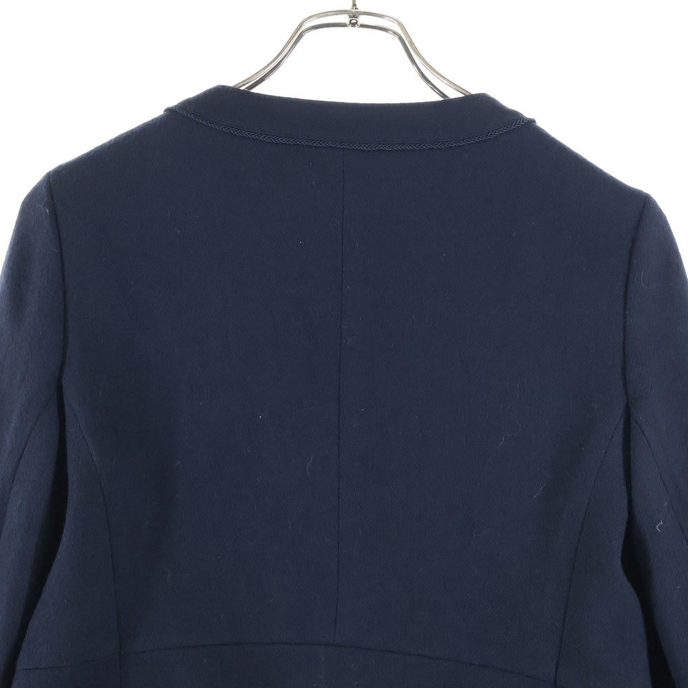 KUMIKYOKU(クミキョク) チェーン エンブロイダリー フォーマル ジャケット レディース ネイビー