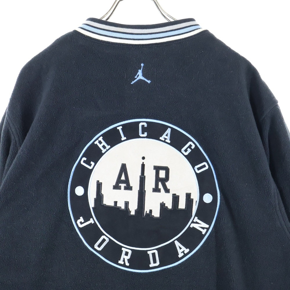NIKE(ナイキ) JORDAN CHICAGO バックビッグパッチ フリース ジップアップジャケット ブラック 243363-010