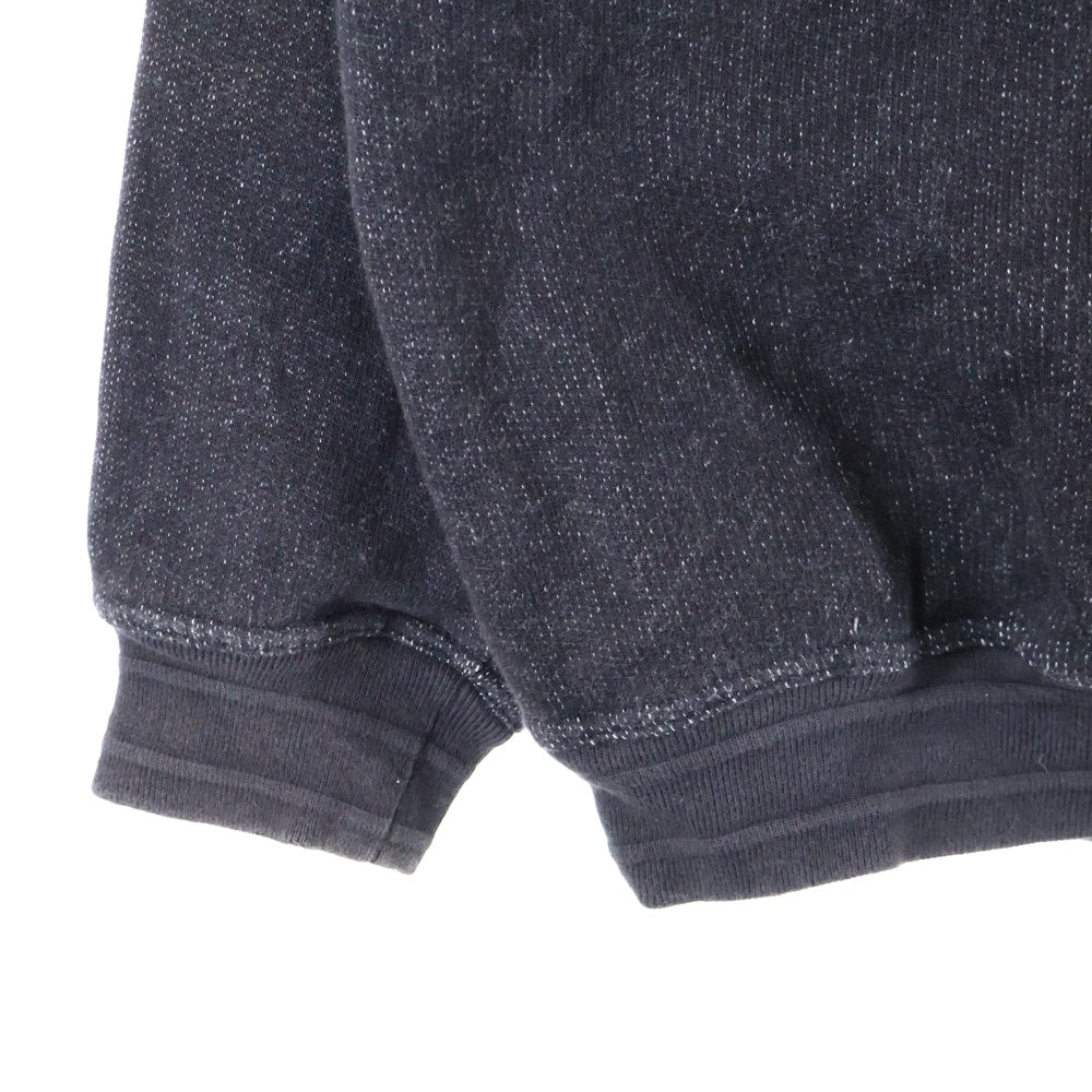 NIKE(ナイキ) JUMPMAN刺繍 クルーネック ラグランスウェット トレーナー ブラック 60308 KAH