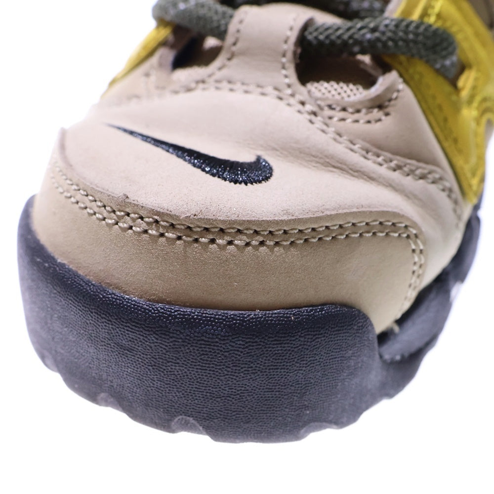 NIKE(ナイキ) ×AMBUSH AIR MORE UPTEMPO LOW VIVID SULFUR AND LIMESTONE アンブッシュ エアモア アップテンポ ローカットスニーカー US8/26cm FB1299-200