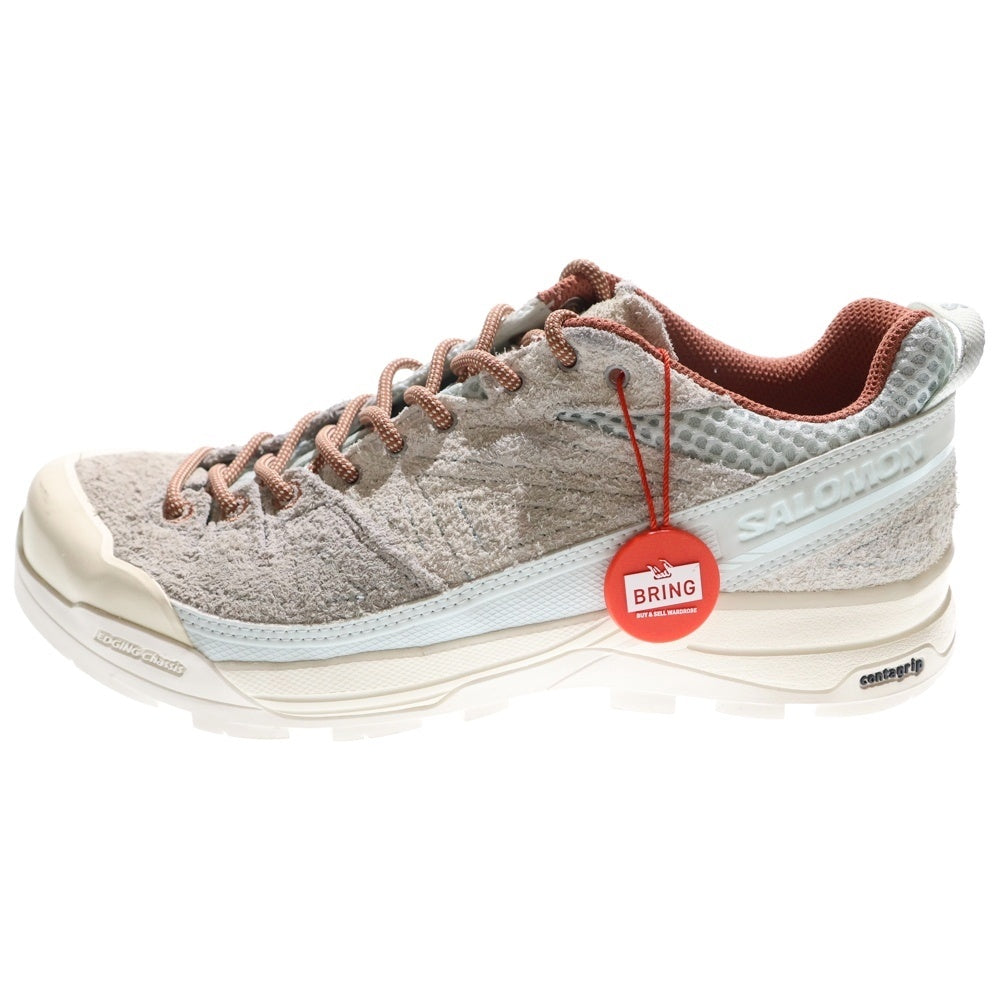 SALOMON(サロモン) X-ALP SUEDE スエード ローカットスニーカー ライトグレー US8/26cm 477251