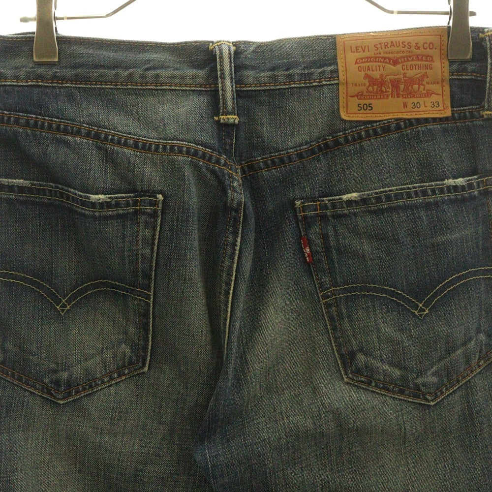 Levi's(リーバイス) 505 スモールe ボタン裏4459 ベトナム製 ジップフライ デニムパンツ インディゴ 00505-0589