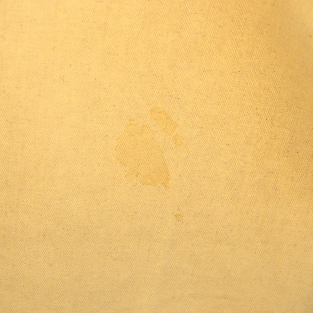 UNIVERSAL OVERALL(ユニバーサルオーバーオール) ×TATTOO STUDIO YAMADA タトゥースタジオヤマダ HBT ノータック コットン ワークパンツ アイボリー U2421600TS