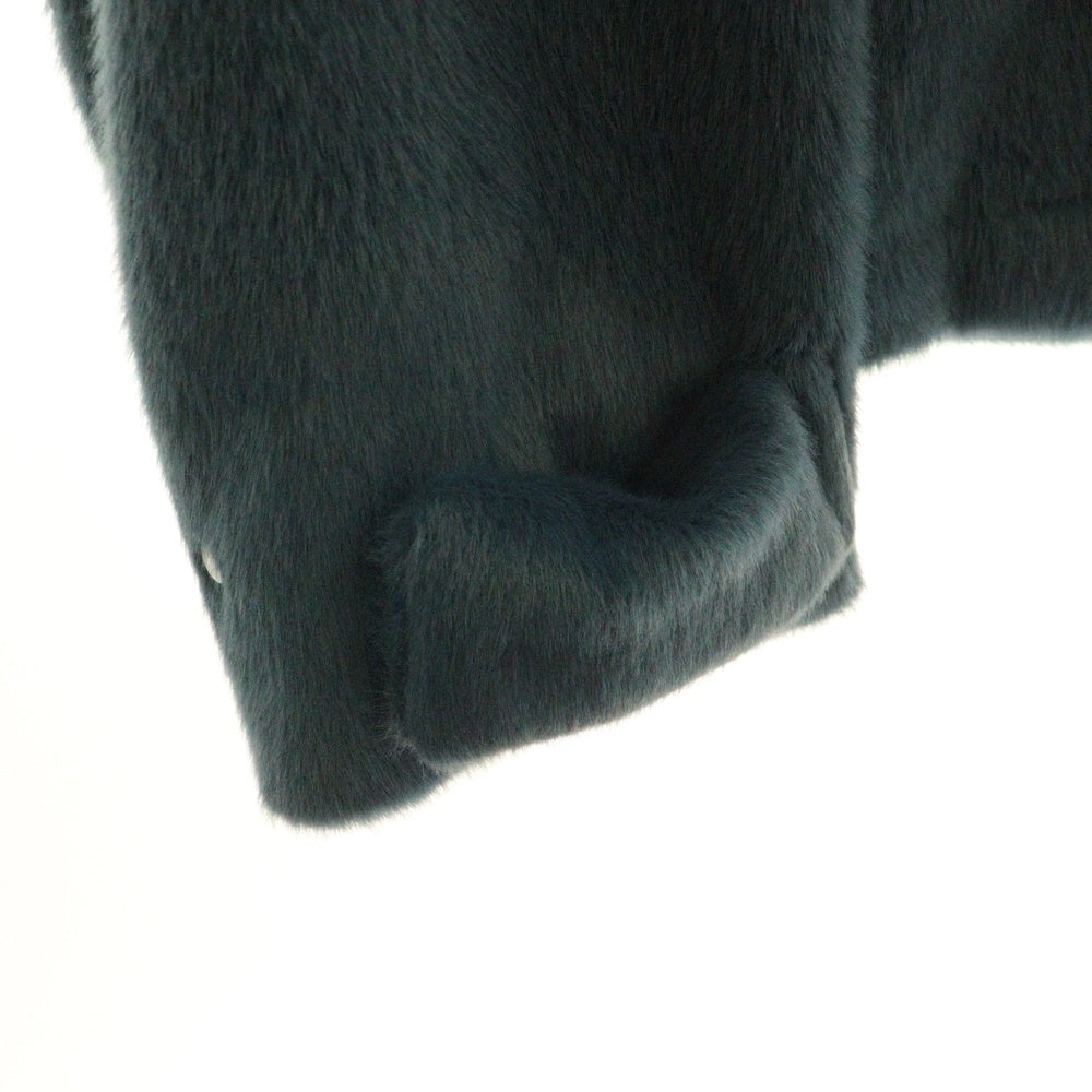 HARE(ハレ) ポリエステル フェイクファーブルゾン ジャケット ブルー HA030033TO