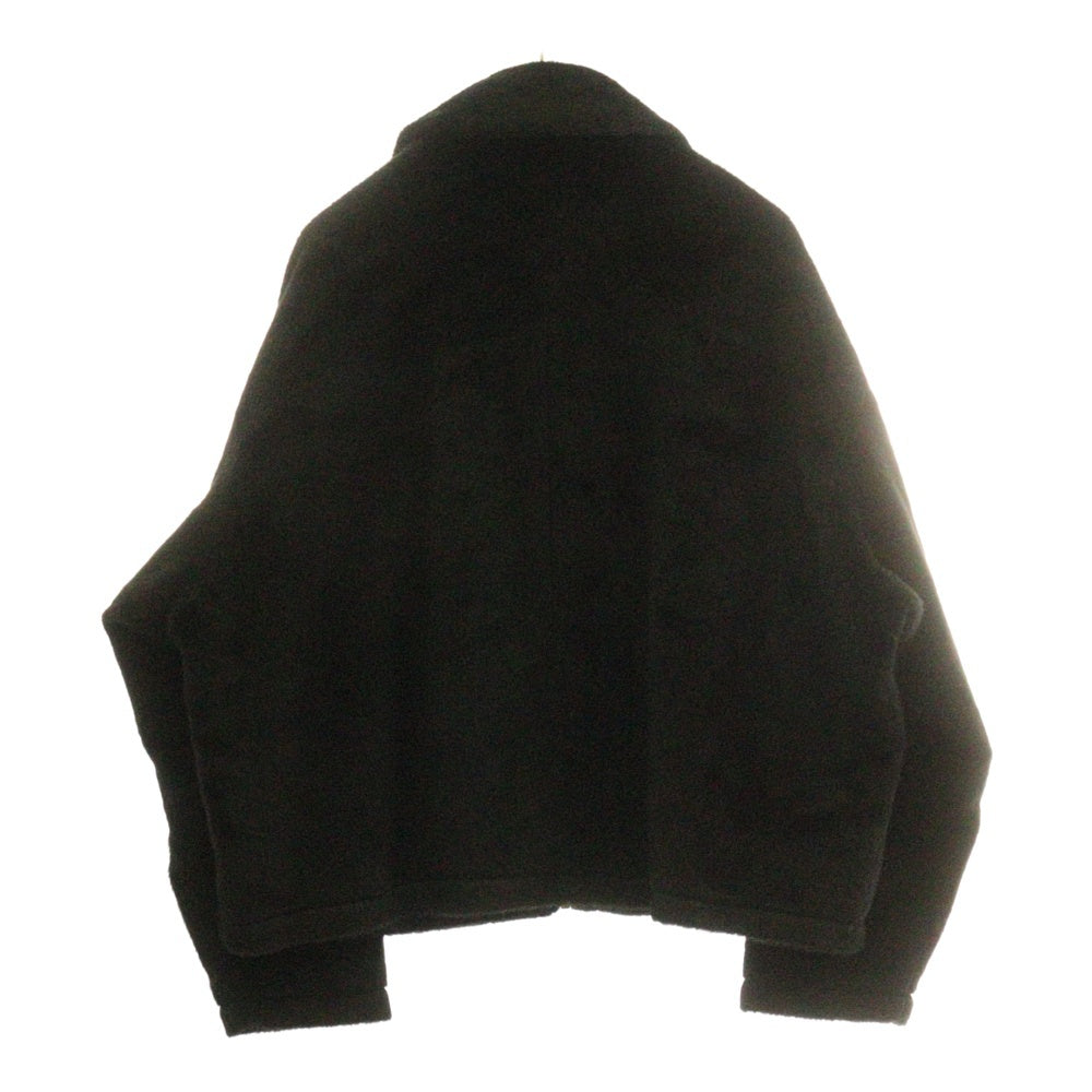 HARE(ハレ) ポリエステル フェイクファーブルゾン ジャケット ブラック HA030211TR