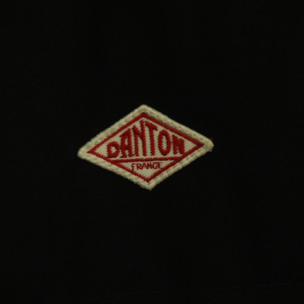 DANTON(ダントン) ファーフーデッド ダウンジャケット コート ブラック 16A-FA-002