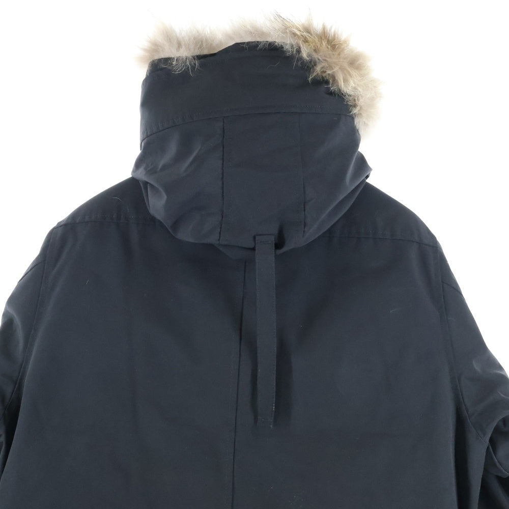 CANADA GOOSE(カナダグース) JASPER ジャスパー フーデッドジップアップボアダウンジャケット ブラック 3438JM