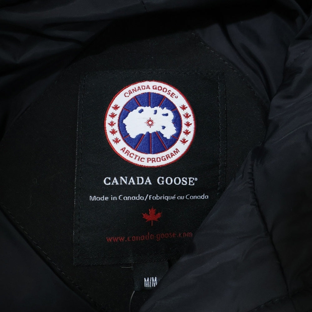 CANADA GOOSE(カナダグース) JASPER ジャスパー フーデッドジップアップボアダウンジャケット ブラック 3438JM