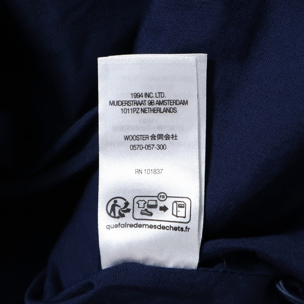 SUPREME(シュプリーム) 23SS Raglan Utility Jacket フロントロゴ ラグラン コットン ユーティリティジャケット ネイビー