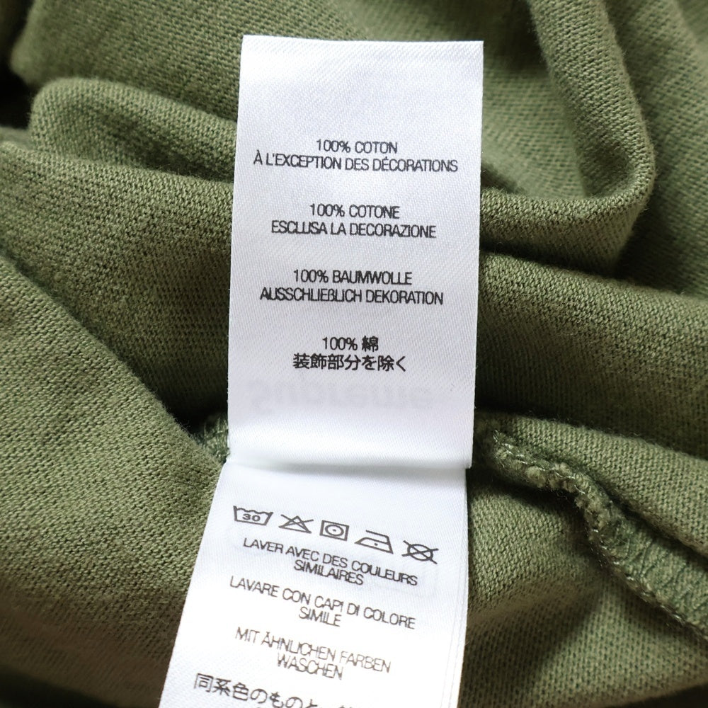 SUPREME(シュプリーム) 23AW Small Box L/S Tee スモールボックスロゴ クルーネック 長袖Tシャツ カットソー オリーブ