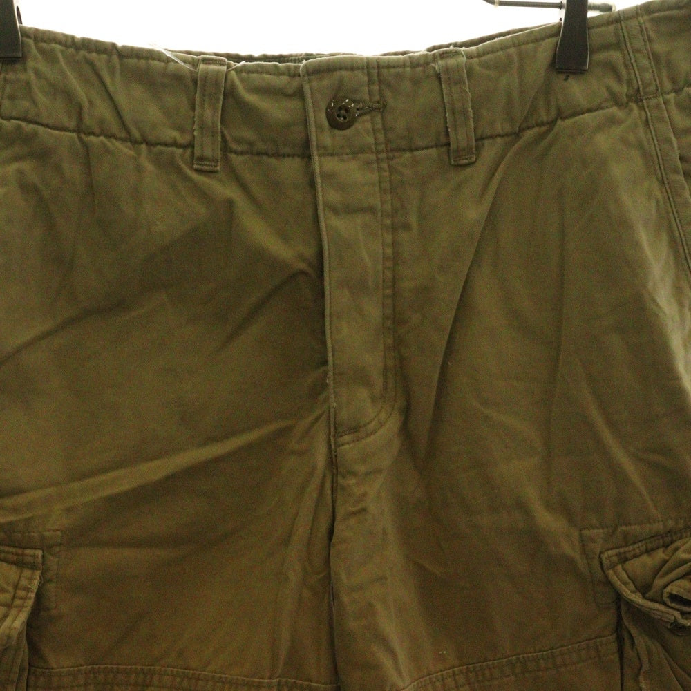 Abercrombie&Fitch(アバクロンビーアンドフィッチ) コットン カーゴ ショーツ ハーフパンツ ベージュ