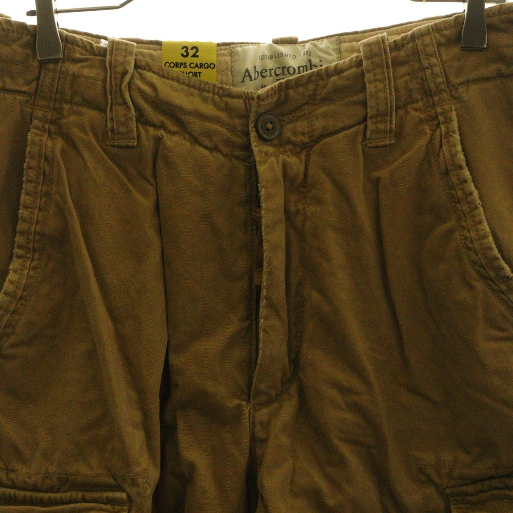 Abercrombie&Fitch(アバクロンビーアンドフィッチ) CORPS CARGO SHORT コープスカーゴ ショーツ ハーフパンツ ブラウン