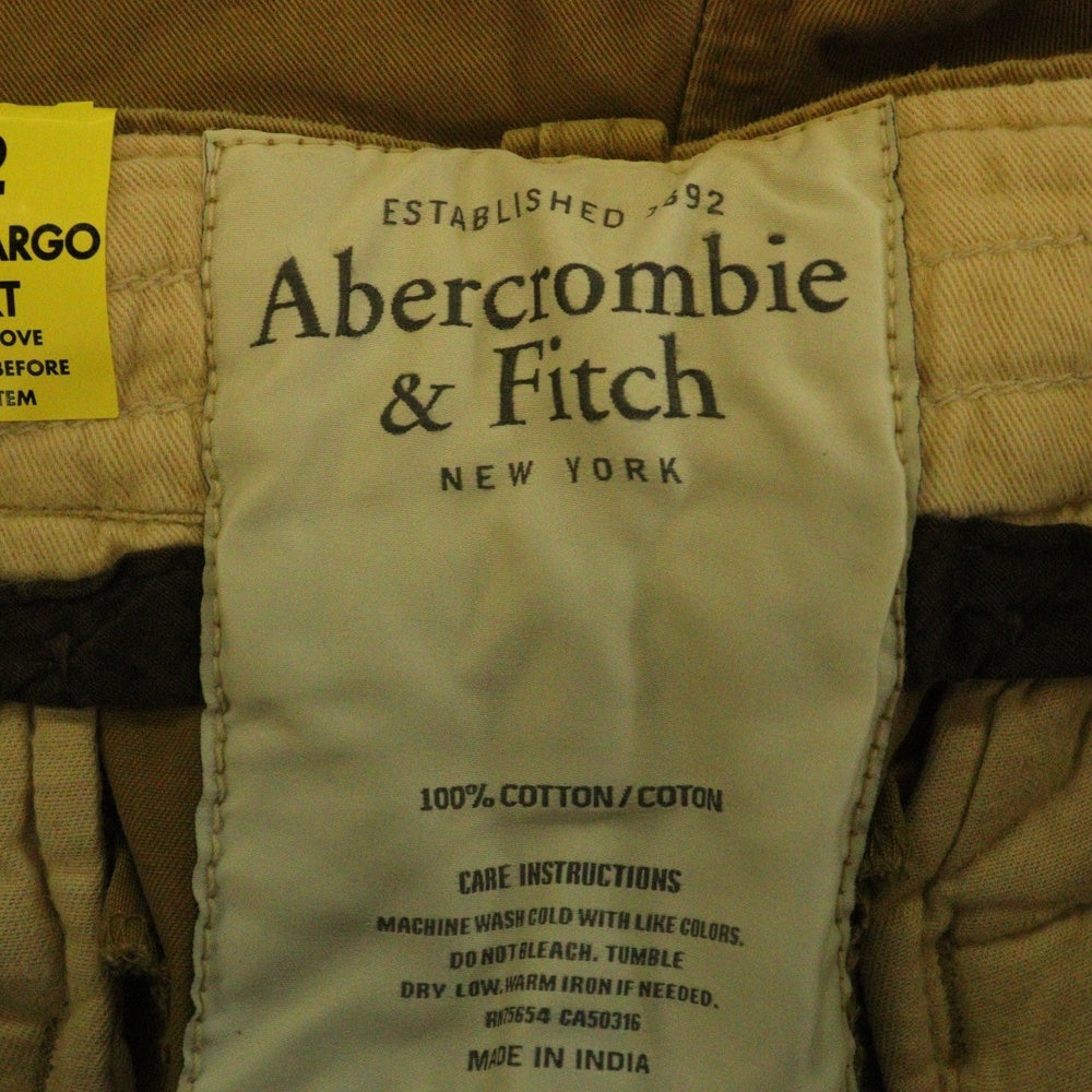 Abercrombie&Fitch(アバクロンビーアンドフィッチ) CORPS CARGO SHORT コープスカーゴ ショーツ ハーフパンツ ブラウン
