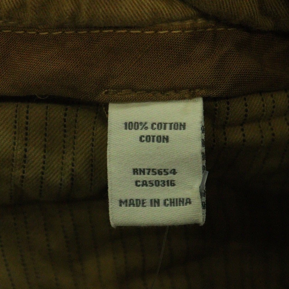 Abercrombie&Fitch(アバクロンビーアンドフィッチ) CHINO PANTS コットン ボタンフライ チノ パンツ ブラウン