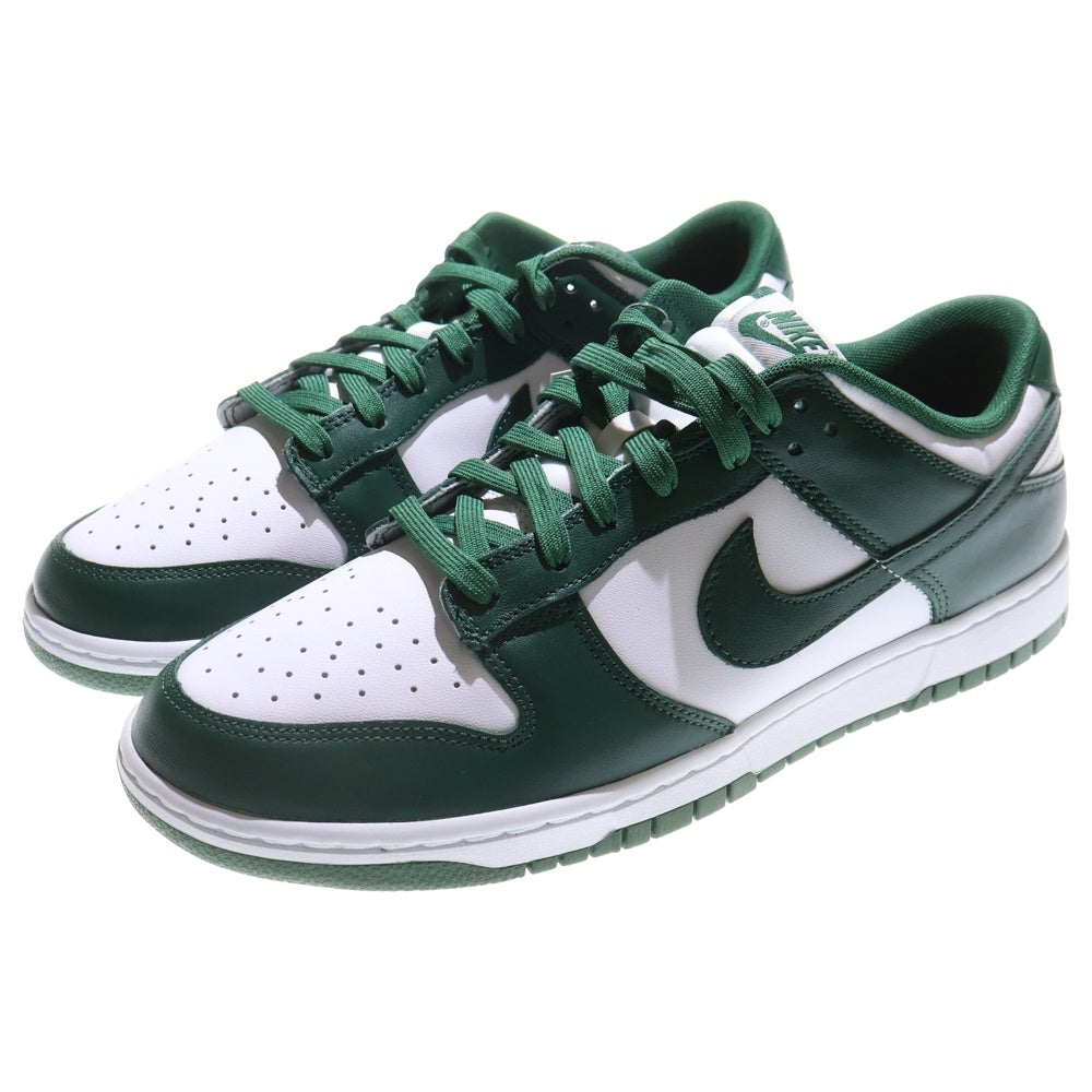 NIKE(ナイキ) DUNK LOW RETRO WHITE TEAM GREEN ダンク チームグリーン ローカットスニーカー グリーン/ホワイト US10.5/28.5cm DD1391-101