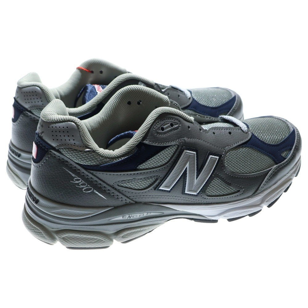 New Balance(ニューバランス) M990GJ3 990 V3 USA製 ローカットスニーカー グレー US11/29cm