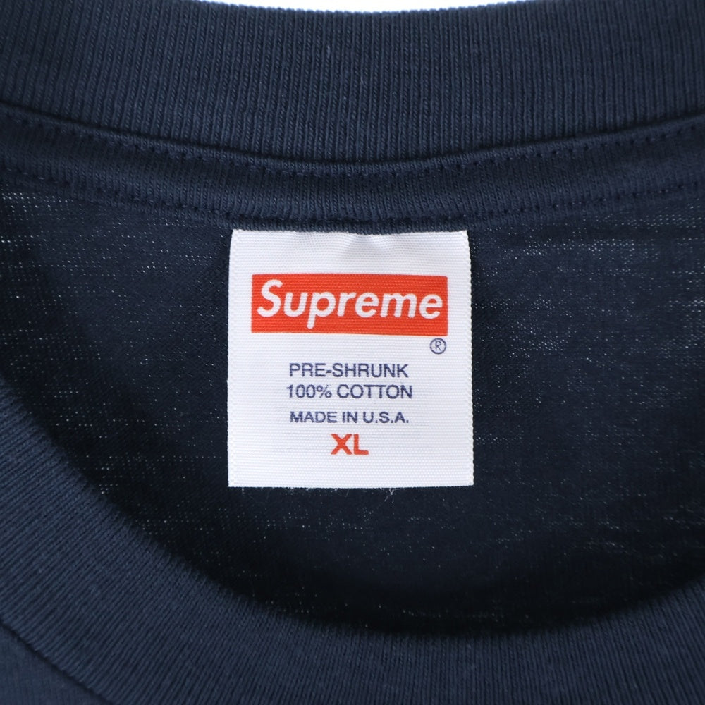 SUPREME(シュプリーム) 23AW NBA Young Boy Tee ヤングボーイ フォトプリント クルーネック 半袖Tシャツ カットソー ブラック