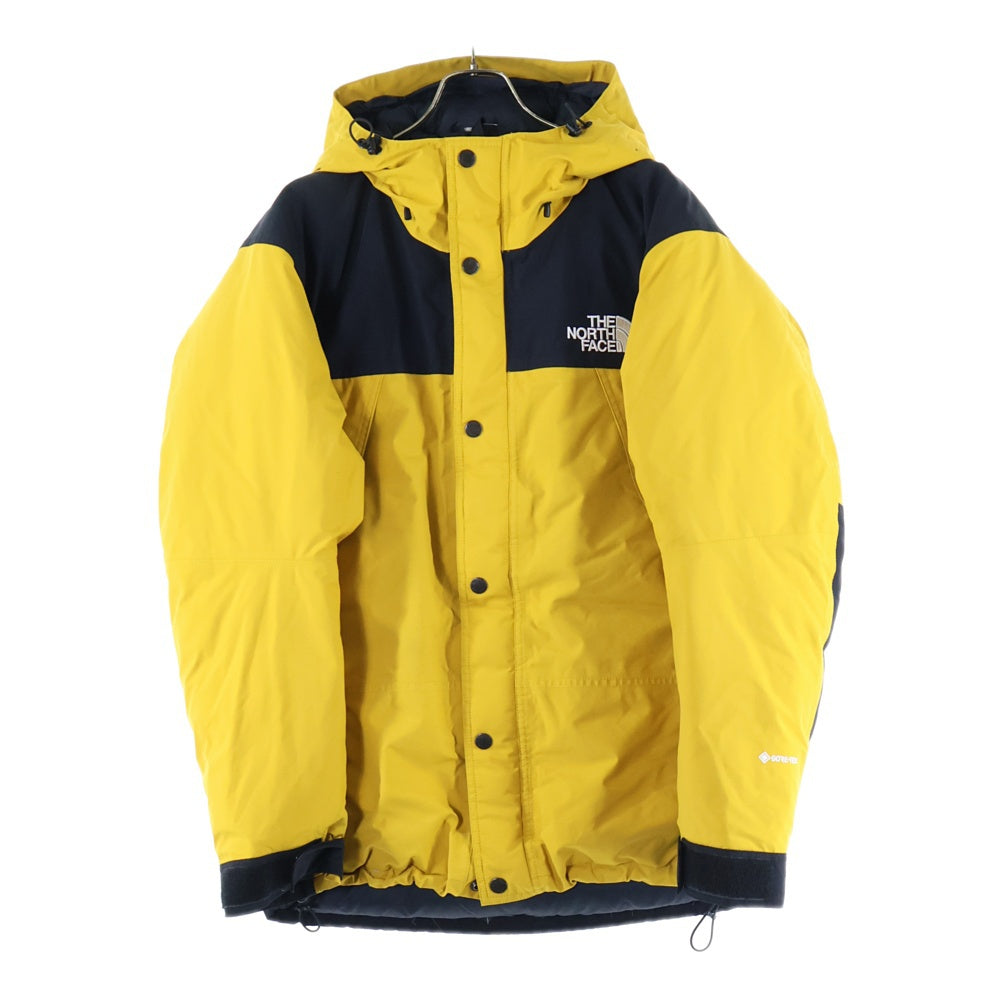 THE NORTH FACE(ザノースフェイス) MOUNTAIN DOWN JACKET GORE-TEX マウンテンダウンジャケット ゴアテックス イエロー/ブラック ND91930