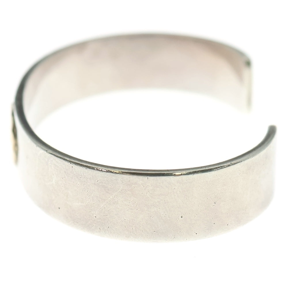 goro's(ゴローズ) 平打ちブレスS バングル シルバー/ゴールド