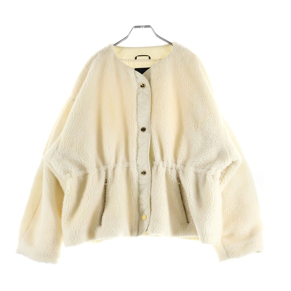 TATRAS(タトラス) 24AW ANNABELLA アナベラ ショート丈 ボアジャケット ホワイト レディース LTAT24A4042-L