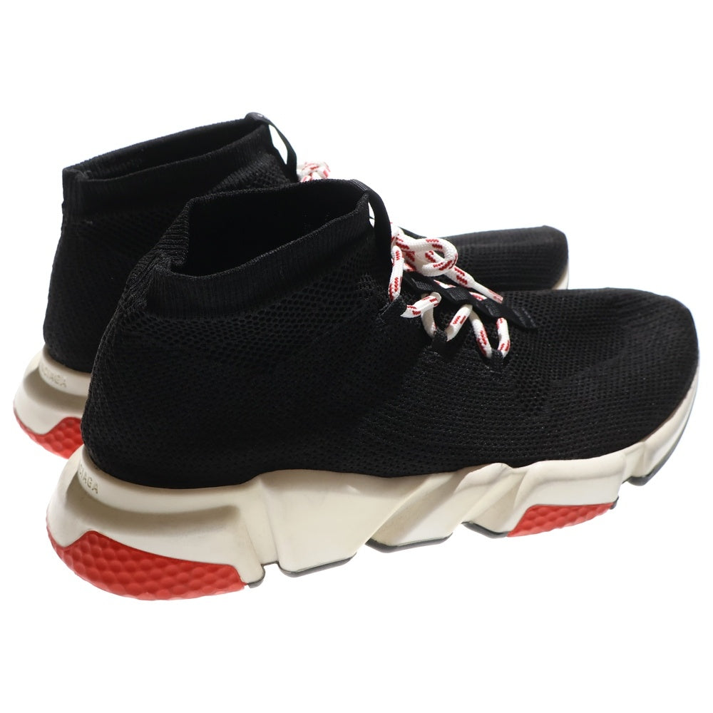 BALENCIAGA(バレンシアガ) 18AW Lace Up Speed Trainer レースアップ スピードトレーナー ソックス ハイカット スニーカー ブラック