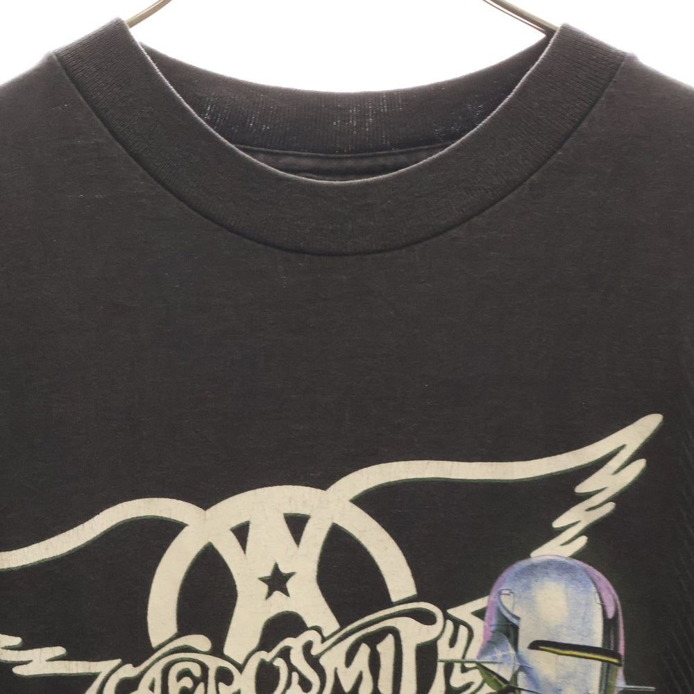 VINTAGE(ヴィンテージ) 00S VINTAGE AERO SMITH 2001 JUST PUSH PLAY TOUR TEE ヴィンテージ エアロスミス ジャストプッシュプレイツアー 空山基 両面プリントTシャツ 半袖クルーネック