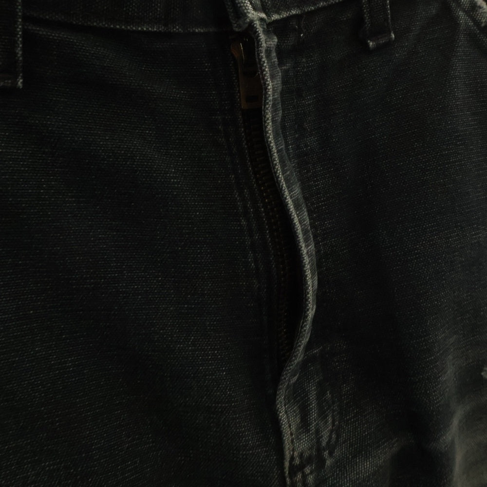CARHARTT(カーハート) DOUBLE KNEE PAINTER PANTS ダブルニー ダック地 ペインターパンツ ブラック B01