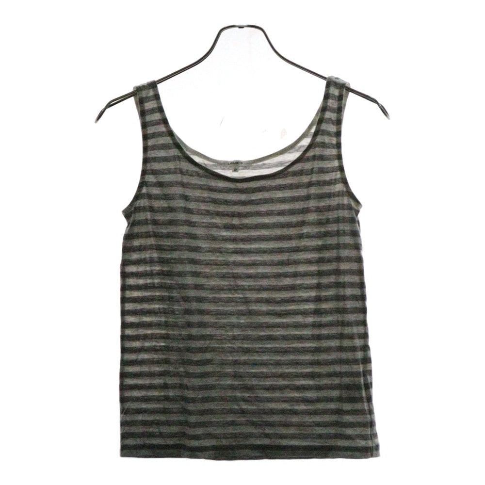 NO BRAND(ノーブランド) LOUNIE (ルーニィ) レースアップ レイヤードクルーネック長袖Tシャツ カットソー レディース ホワイト