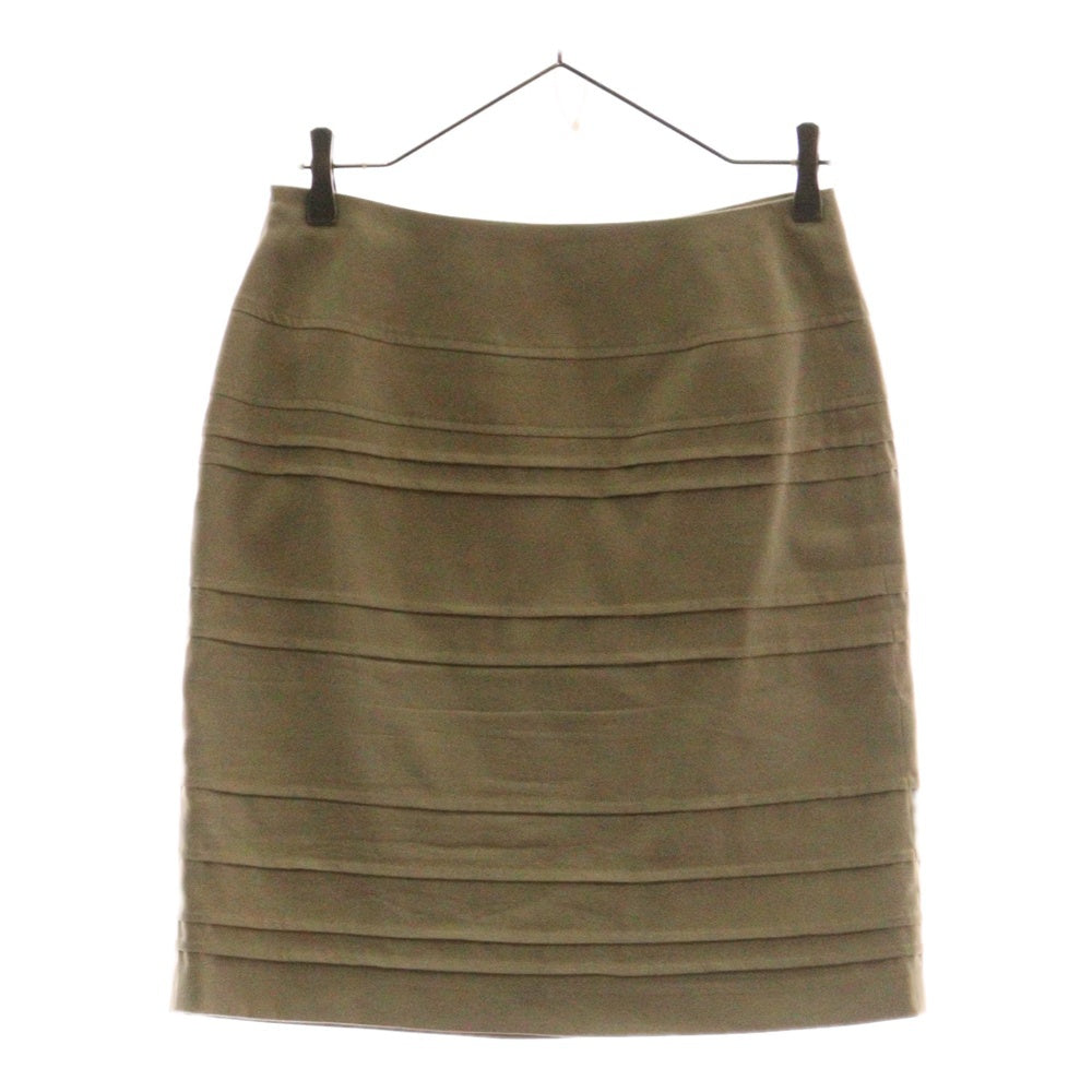 ANAYI(アナイ) スウェード サイドジップスカート レディース ベージュ 11224-20-11-380