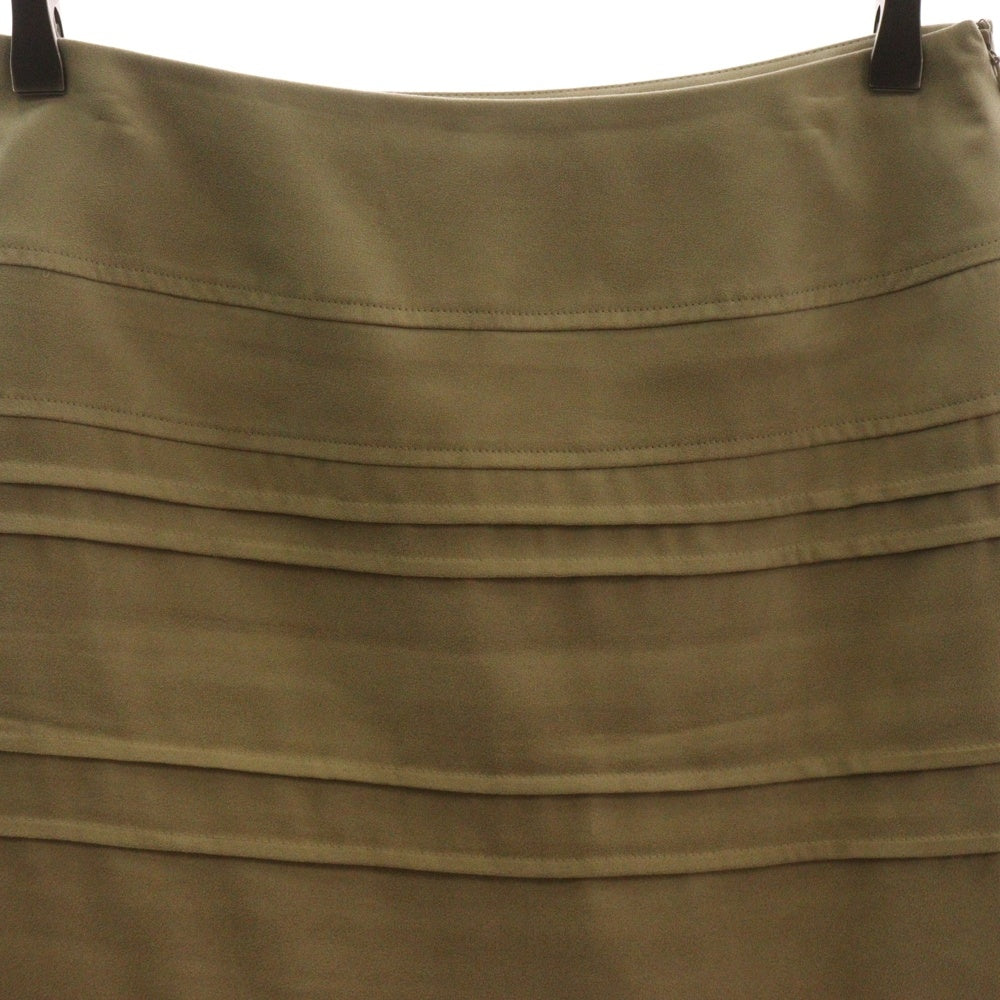 ANAYI(アナイ) スウェード サイドジップスカート レディース ベージュ 11224-20-11-380