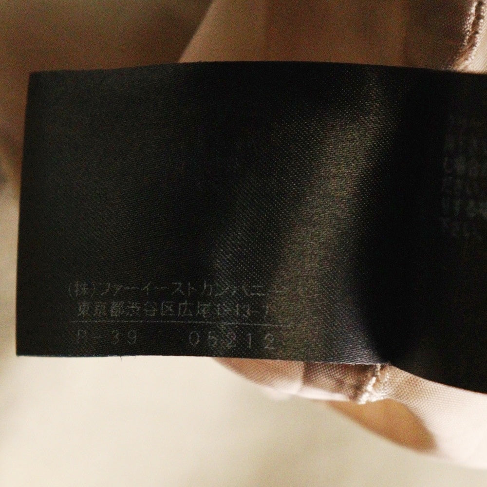 ANAYI(アナイ) スウェード サイドジップスカート レディース ベージュ 11224-20-11-380