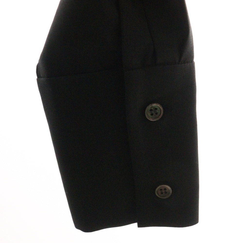 NO BRAND(ノーブランド) GOUT COMMUN (グーコミューン) ラウンドネック長袖Tシャツ カットソー レディース ブラック 1026600015