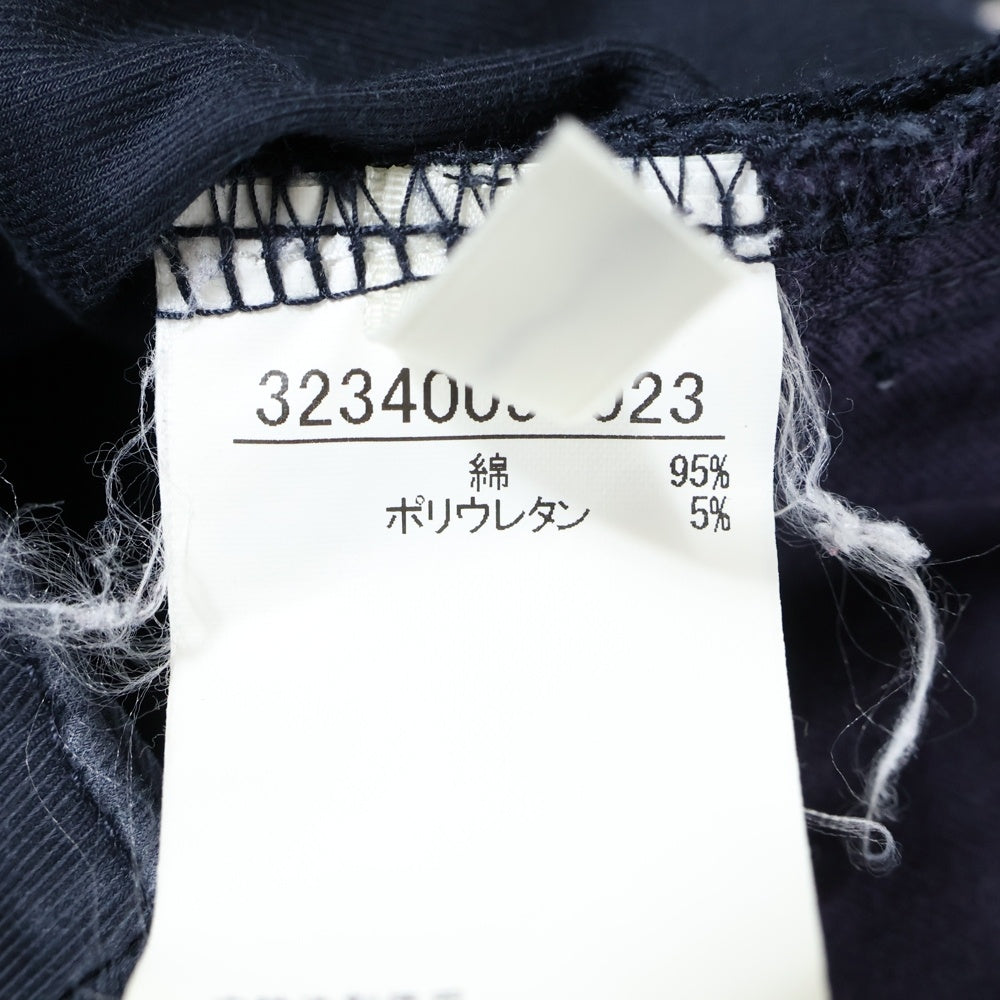 qualite(カリテ) ポリコットン スキニーパンツ レディース ネイビー 32340050023