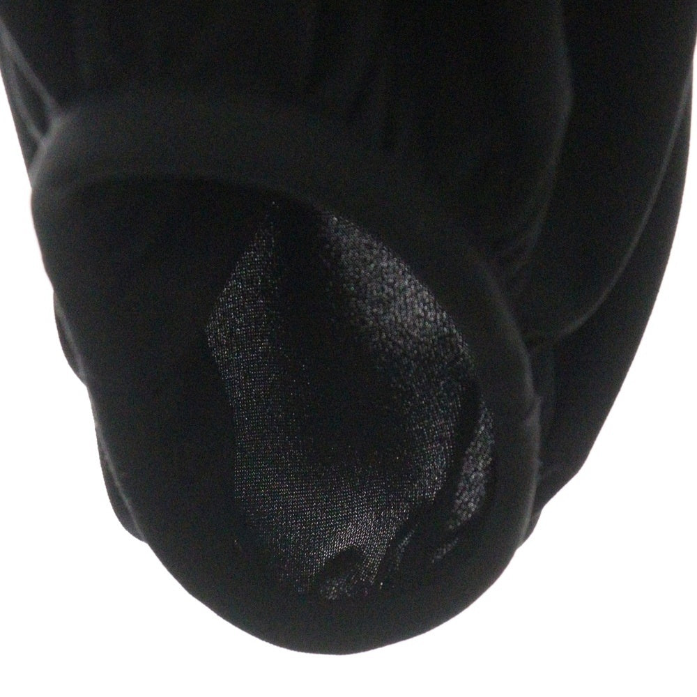 NO BRAND(ノーブランド) NATURAL BEAUTY (ナチュラルビューティー) ベルト付き ラウンドネック長袖Tシャツ カットソー レディース ブラック 018-7210108