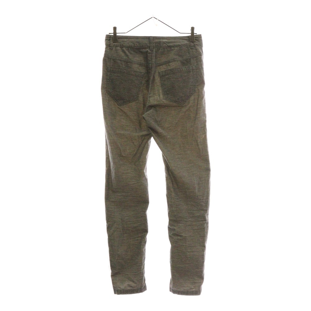 NO BRAND(ノーブランド) QUALITE (カリテ) ポリコットン テーパードスキニーパンツ レディース グレー 32330050025