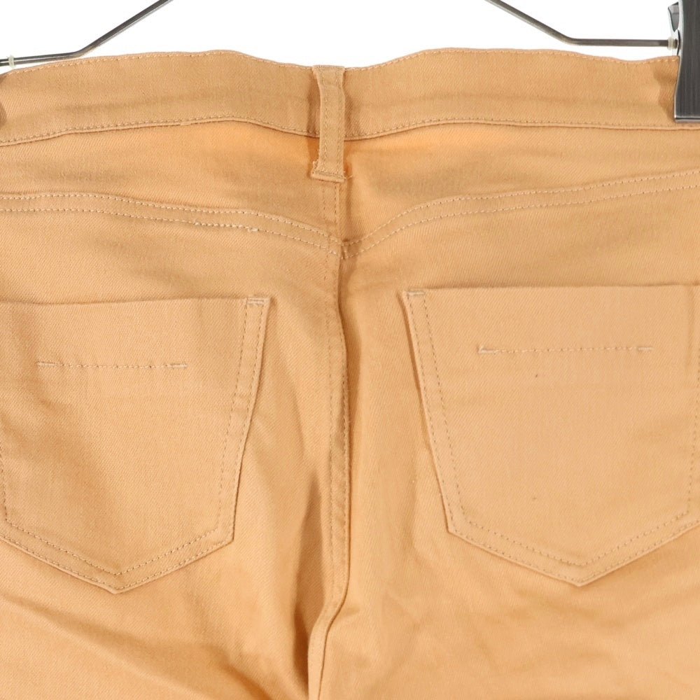 LOUNIE(ルーニィ) コットン テーパードスキニーパンツ レディース オレンジ