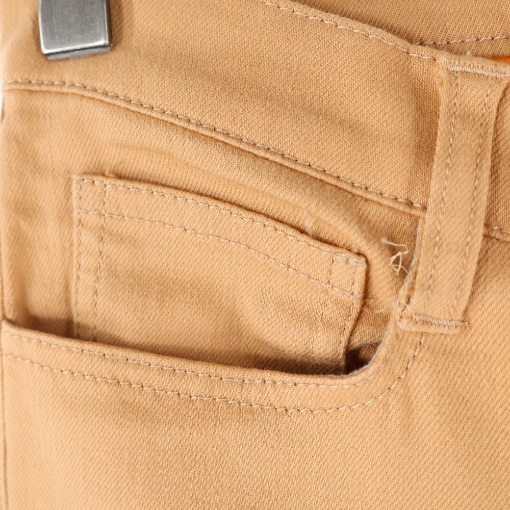 LOUNIE(ルーニィ) コットン テーパードスキニーパンツ レディース オレンジ