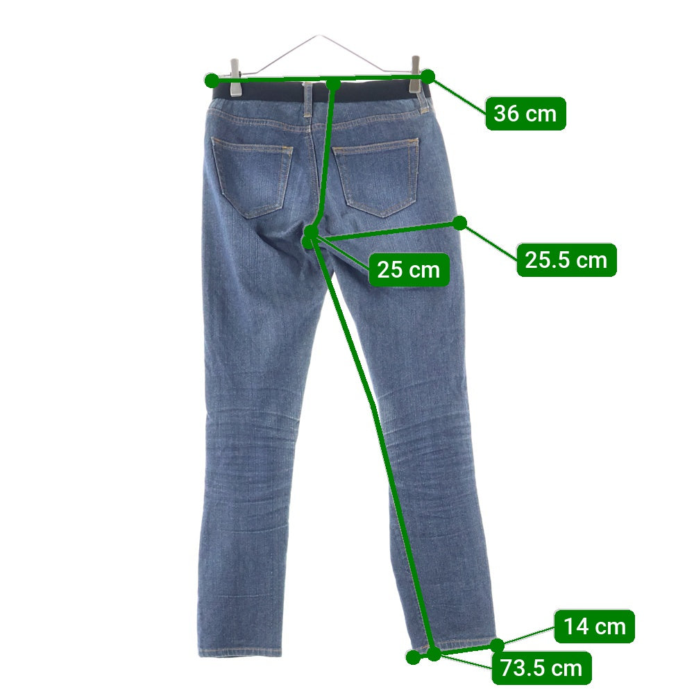 LOUNIE(ルーニィ) テーパードスキニーデニムパンツ ジーンズ レディース インディゴ A14114107