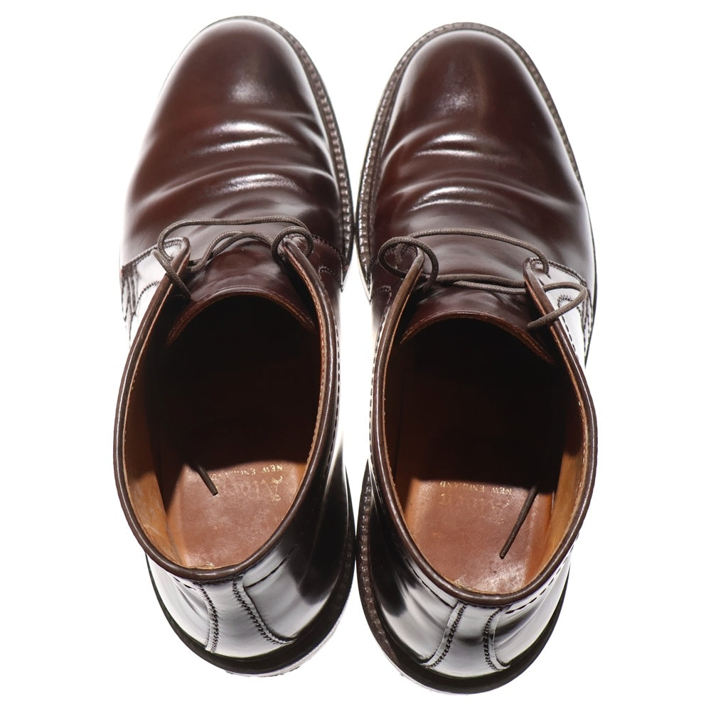 Alden(オールデン) 1357 コードバン レザー チャッカブーツ バーガンディ