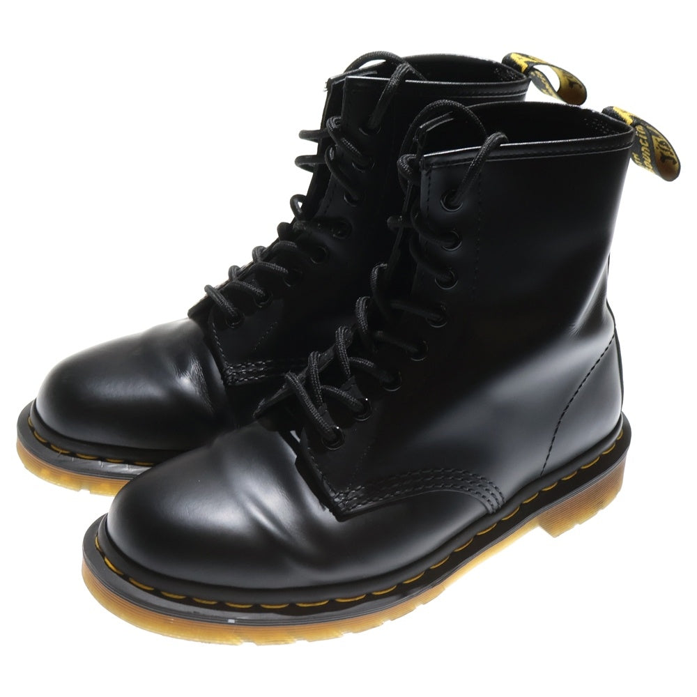 Dr.Martens(ドクターマーチン) 8ホール レースアップレザーロングブーツ ブラック 10072