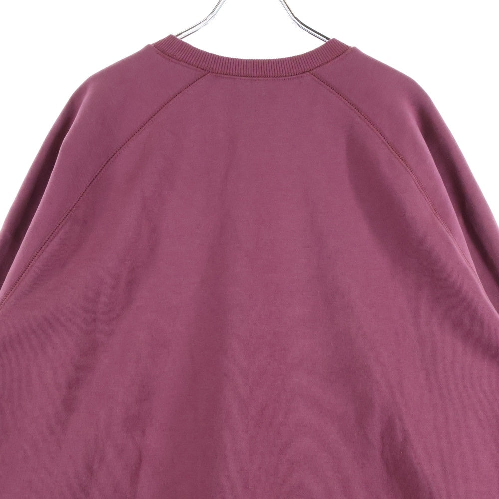 CARHARTT(カーハート) CHASE SWEATSHIRT クルーネック ラグランスリーブ コットン チェイス スウェット シャツ パープル 81274.23TRHK04374.0324