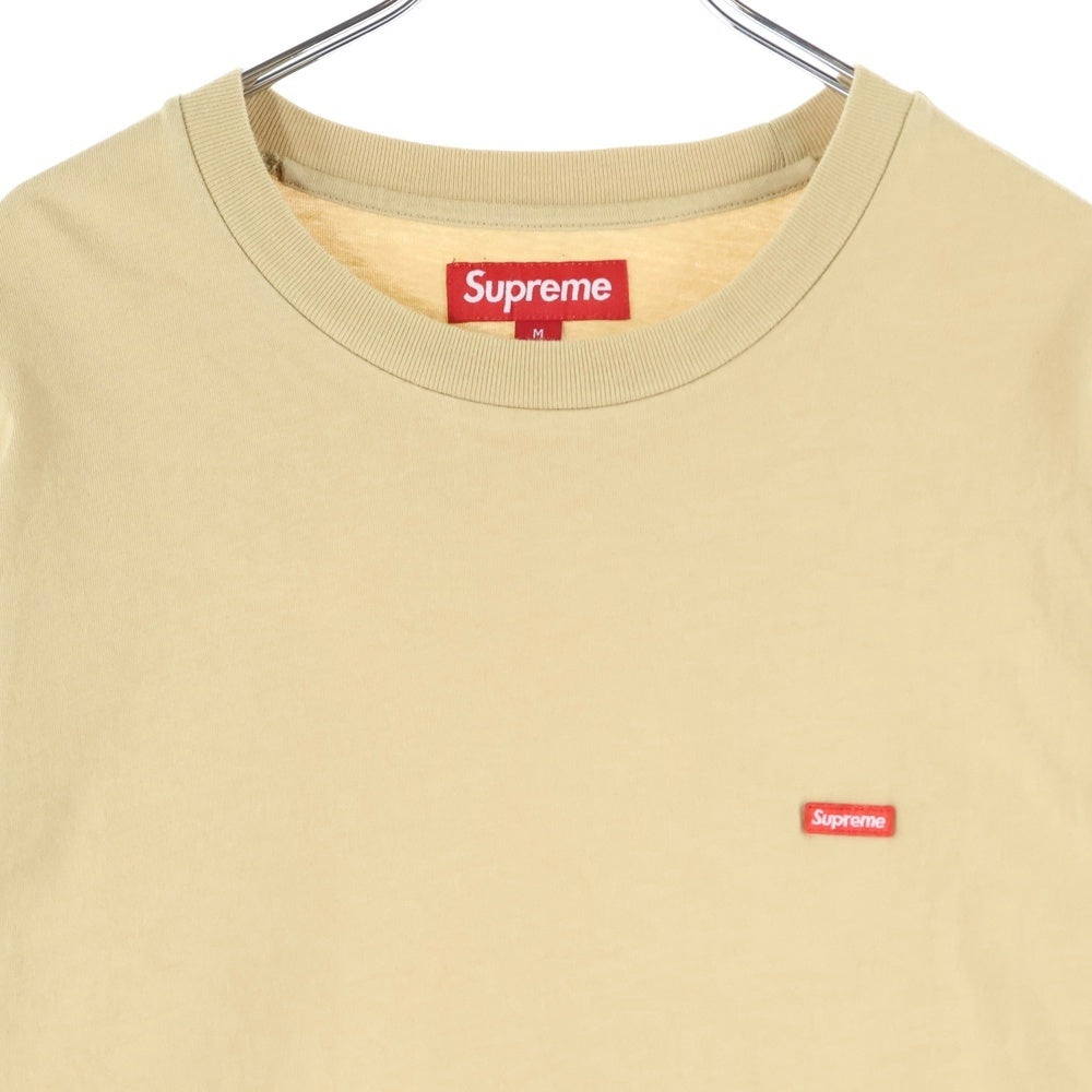 SUPREME(シュプリーム) 24AW Small Box Tee スモール ボックスロゴ パッチ クルーネック 長袖Tシャツ カットソー ブラウン
