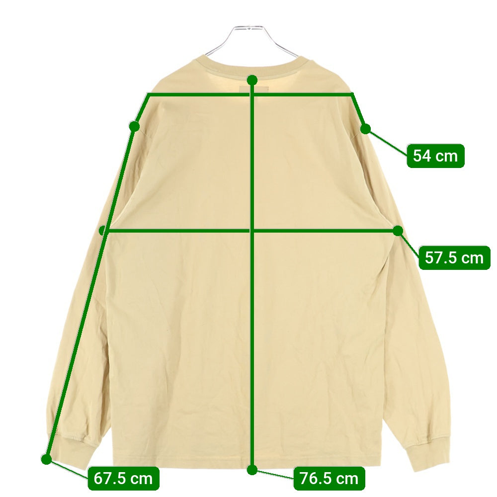 SUPREME(シュプリーム) 24AW Small Box Tee スモール ボックスロゴ パッチ クルーネック 長袖Tシャツ カットソー ブラウン