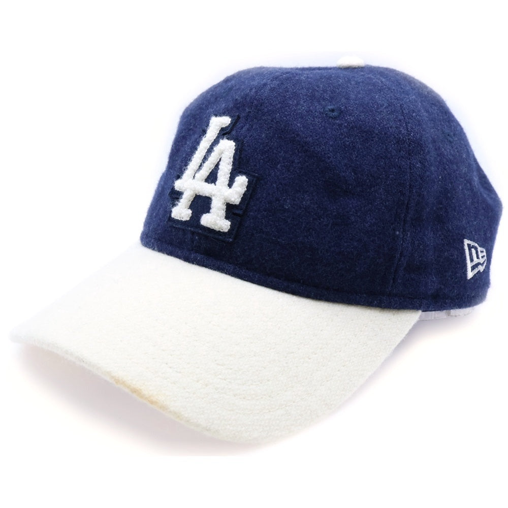 NEW ERA(ニューエラ) 9TWENTY MELTON CAP 9トゥエンティ メルトン ベースボールキャップ ホワイト/ネイビー